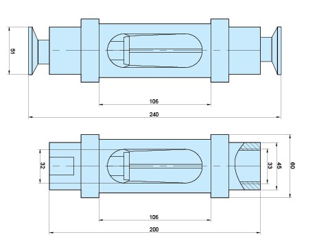 K-5011G、K-5012G、K-5013G、K-5014G、K-5015G、K-5016G、K-5017G玻璃轉(zhuǎn)子流量計(jì)